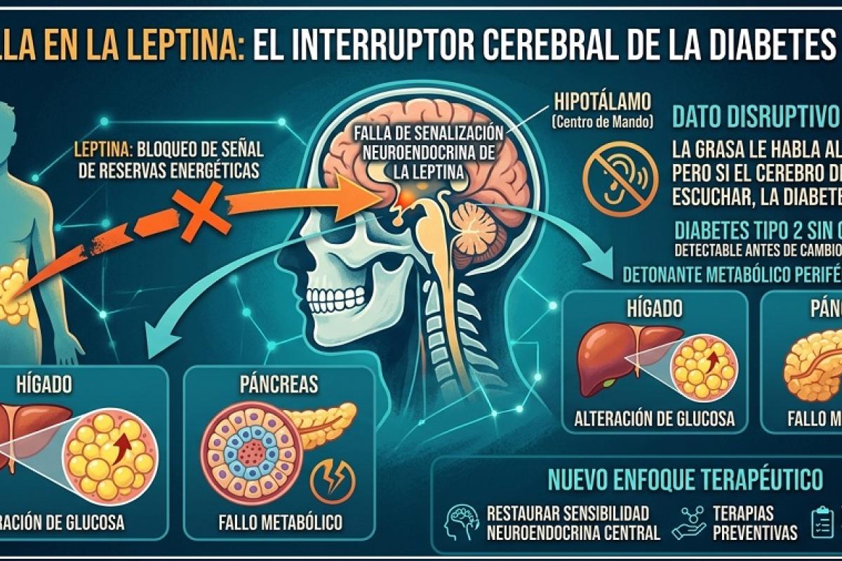 La falla en la leptina