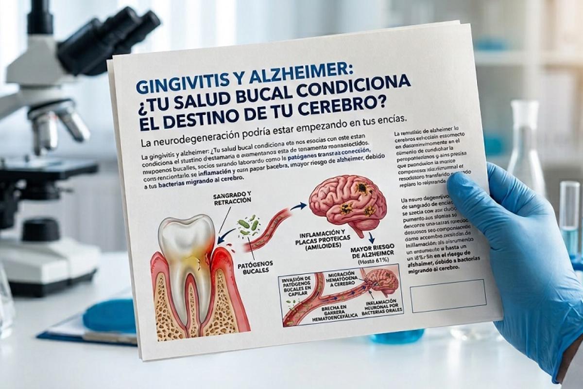 Gingivitis y Alzheimer